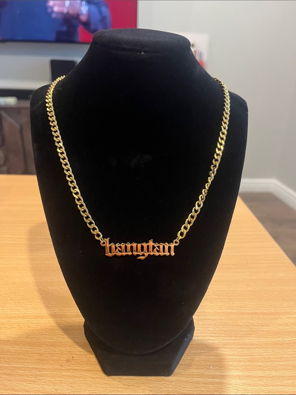 BTS “Bangtan” Adjustable Necklace | Stainless Steel